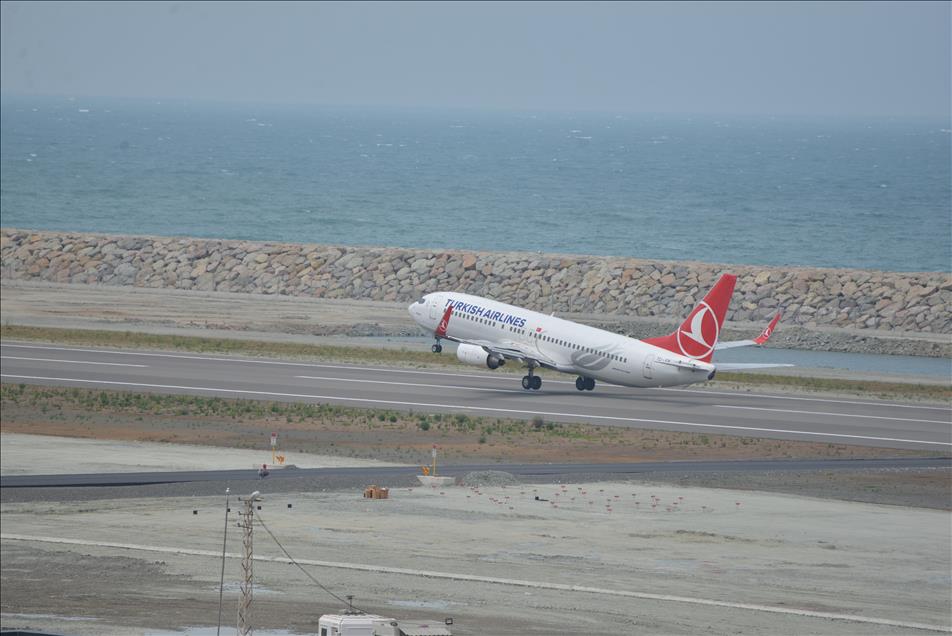 Ordu- Giresun Havalimanı'nda tarifeli seferler başladı