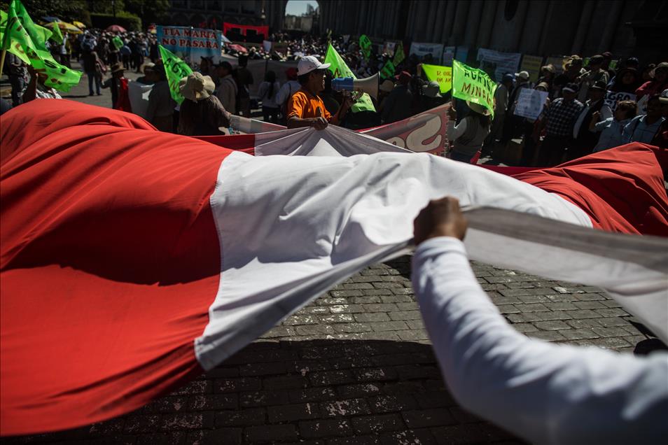 Peru'daki gösteriler