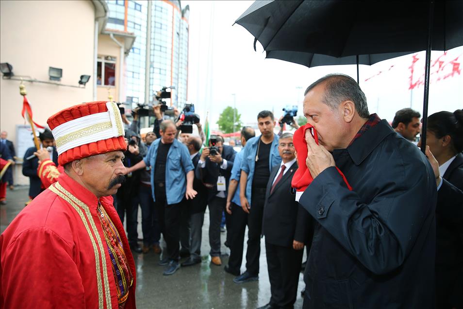 Cumhurbaşkanı Erdoğan Sivas'ta