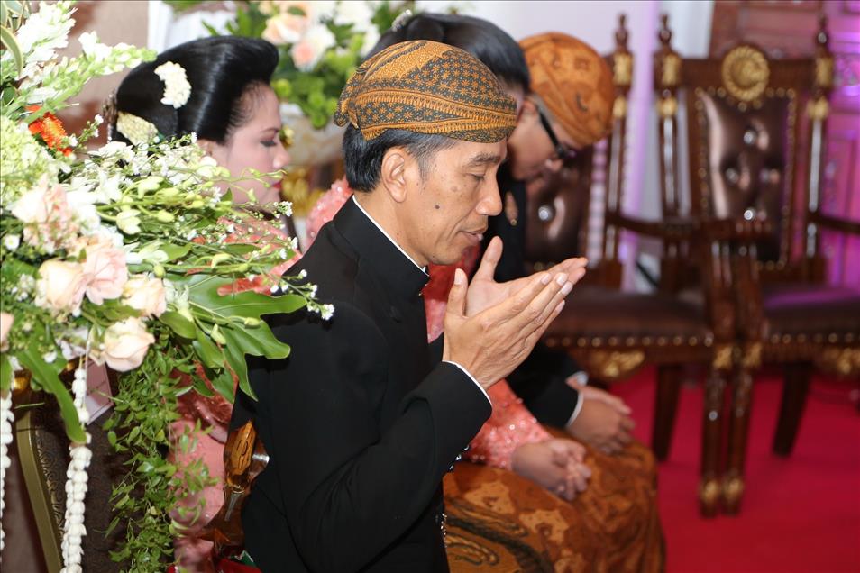 Indonesian President Widodo's Son Wedding Ceremony