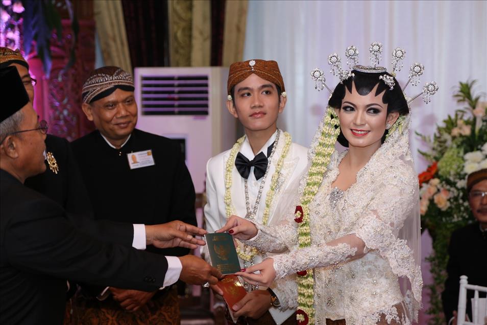 Indonesian President Widodo's Son Wedding Ceremony