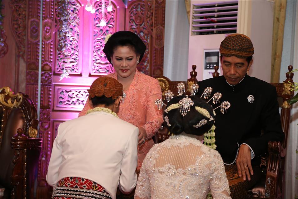 Indonesian President Widodo's Son Wedding Ceremony