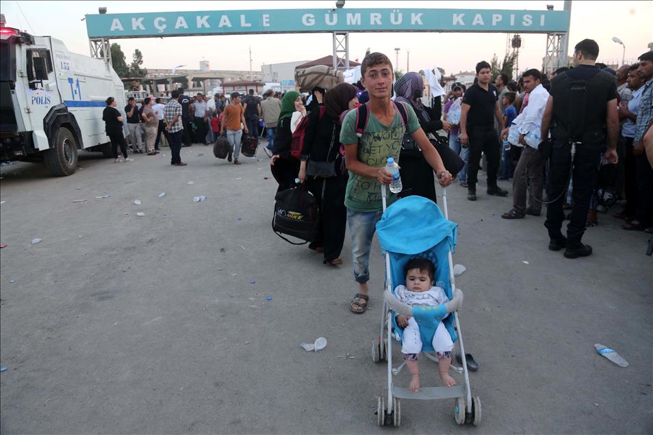 Türkiye'ye sığınan Suriyeliler