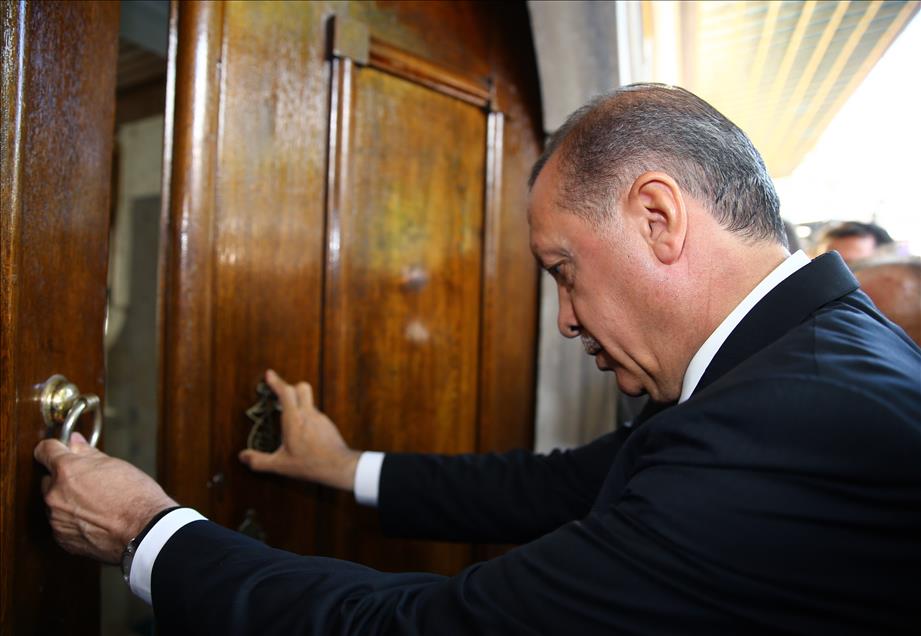 Cumhurbaşkanı Erdoğan, İstanbul'da