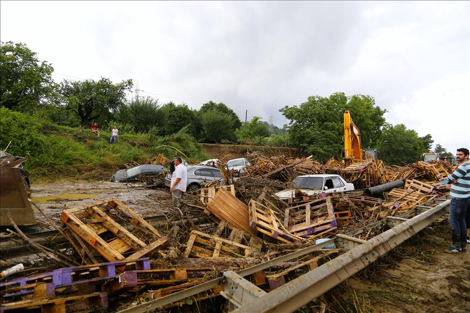 Sakarya'da sağanak