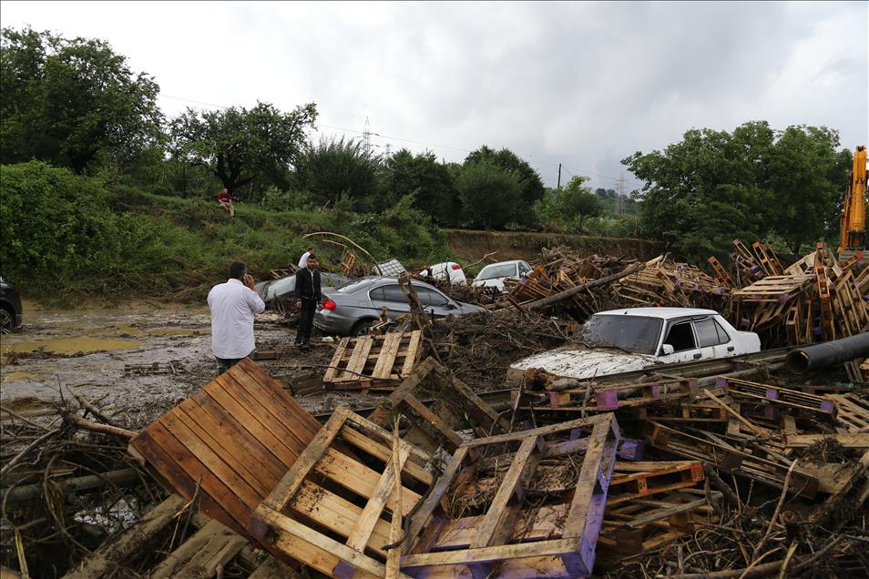 Sakarya'da sağanak
