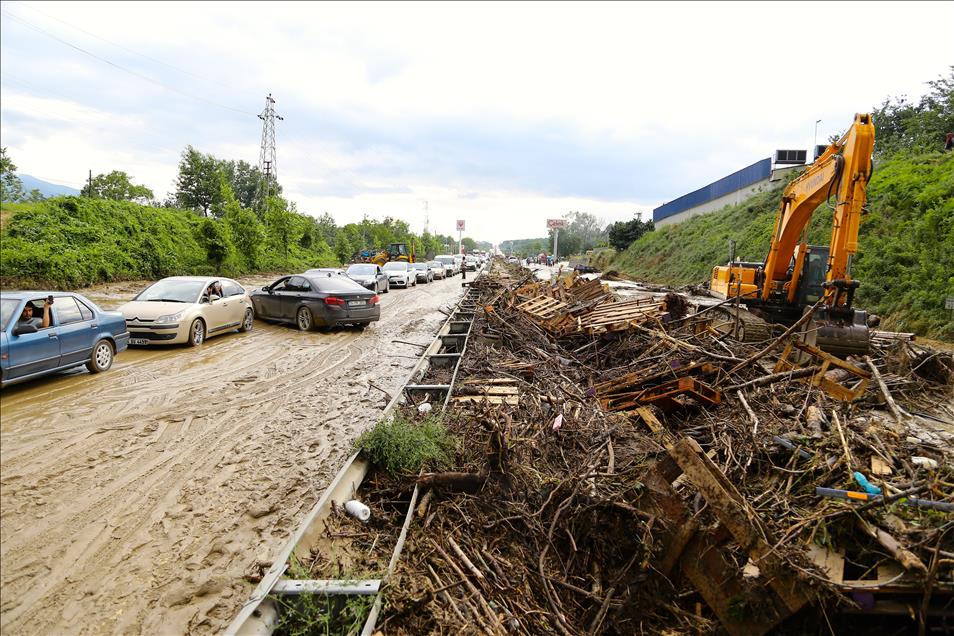 Sakarya'da sağanak