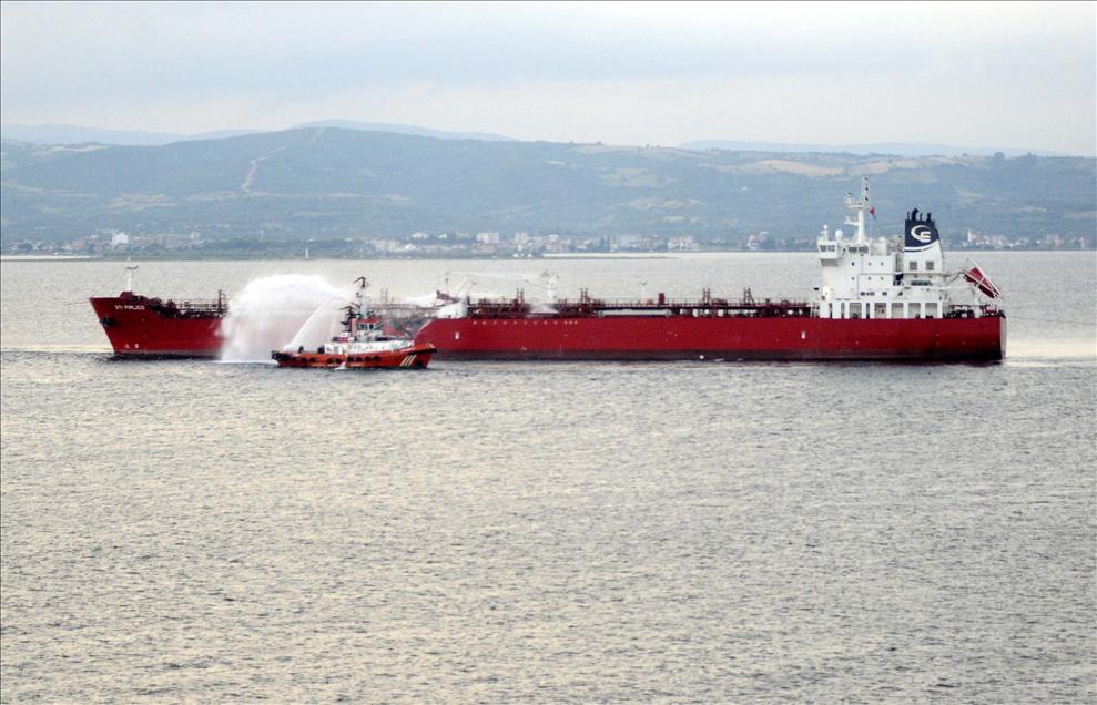 Çanakkale Boğazı'nda gemi kazası