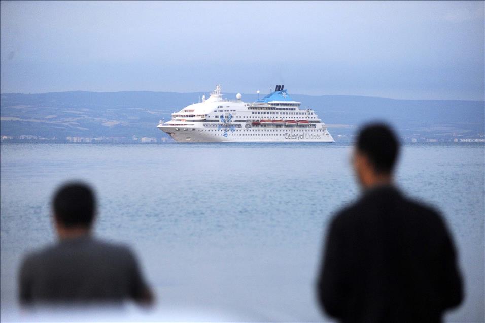 Çanakkale Boğazı'nda gemi kazası