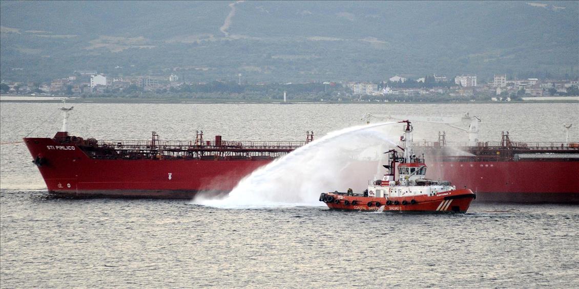 Çanakkale Boğazı'nda gemi kazası