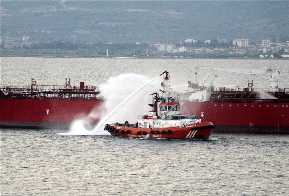 Çanakkale Boğazı'nda gemi kazası