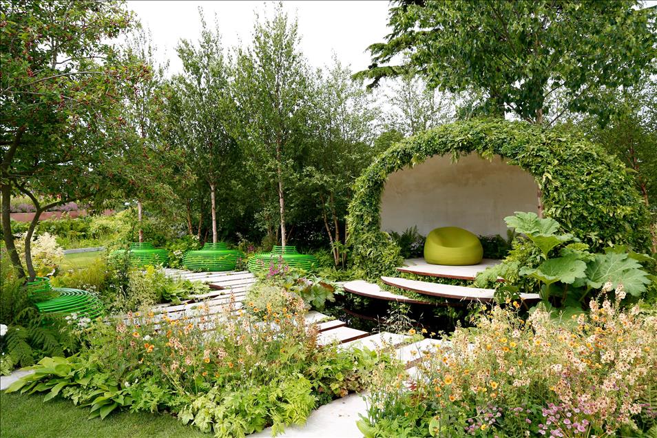 Türk bahçeleri İngiliz sarayında