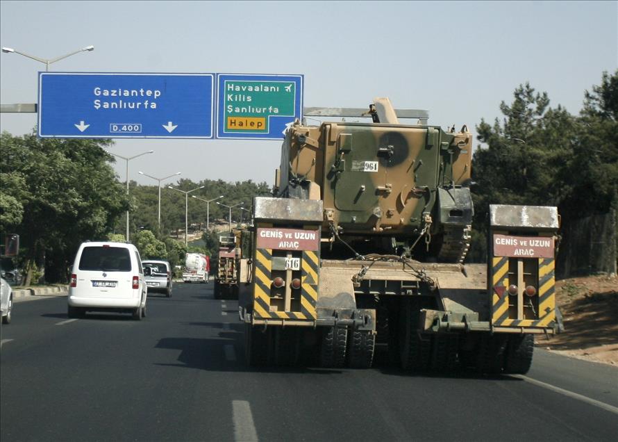 Suriye sınırındaki askeri önlemler