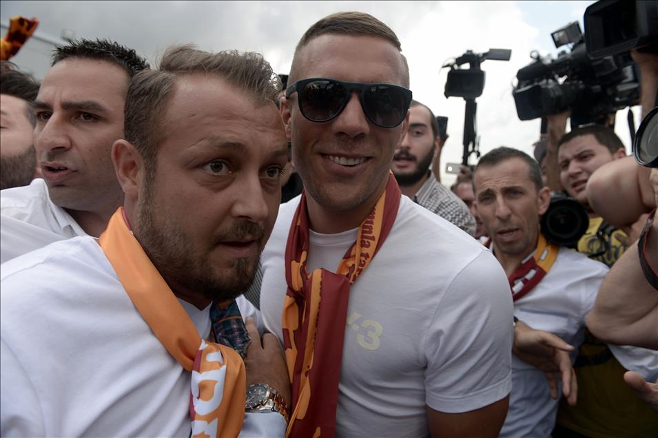 Podolski İstanbul'da 