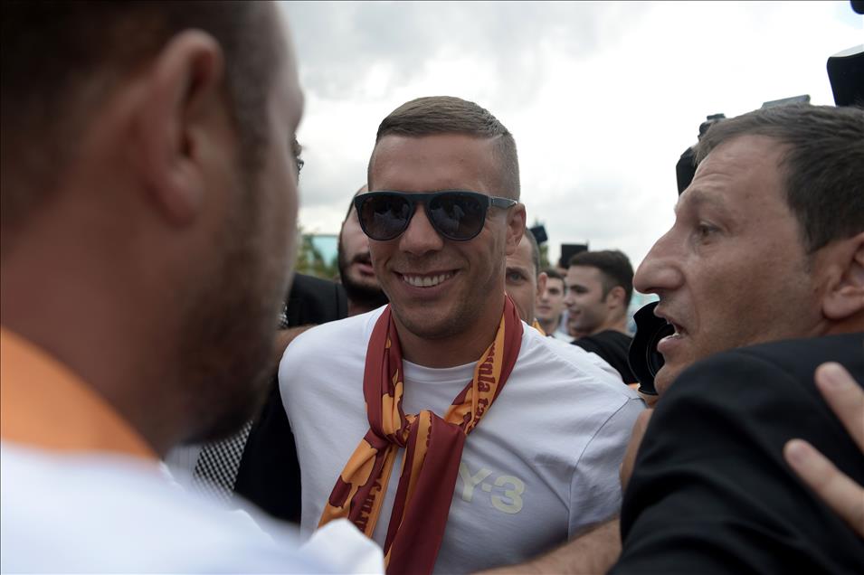 Podolski İstanbul'da 