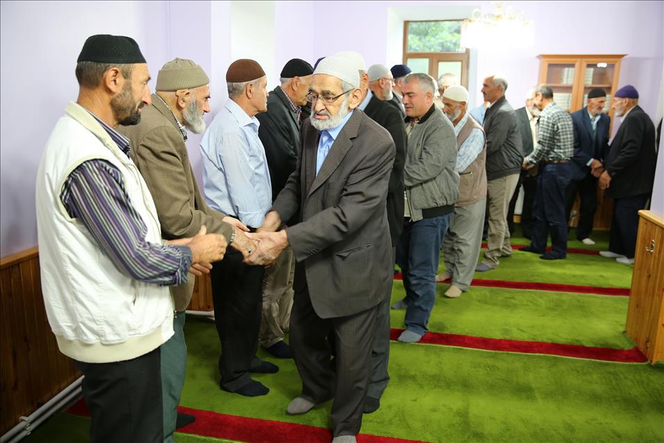 Erzincan'da bayram namazı