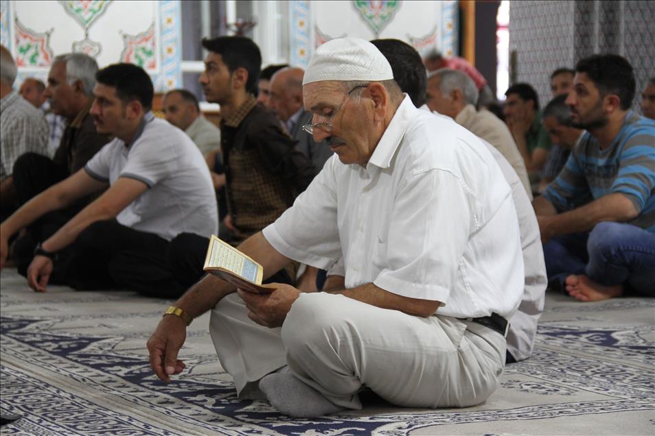 Ağrı'da bayram namazı