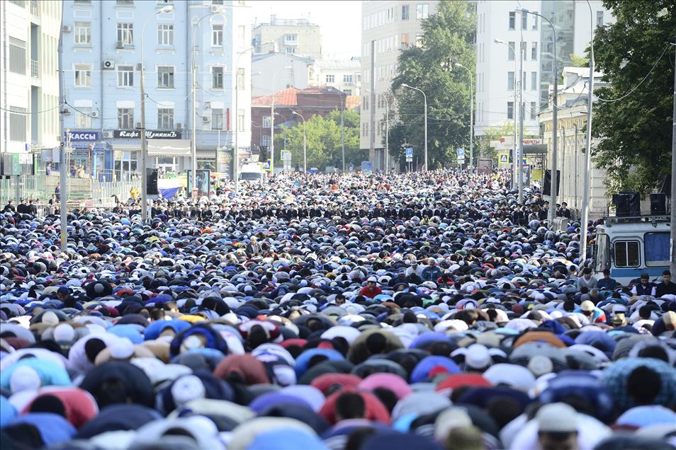 Moskova'da Ramazan Bayramı 