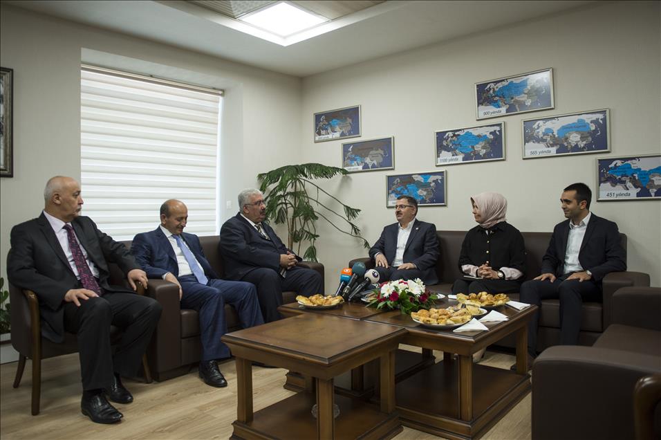 AK Parti heyeti, MHP'yi ziyaret etti