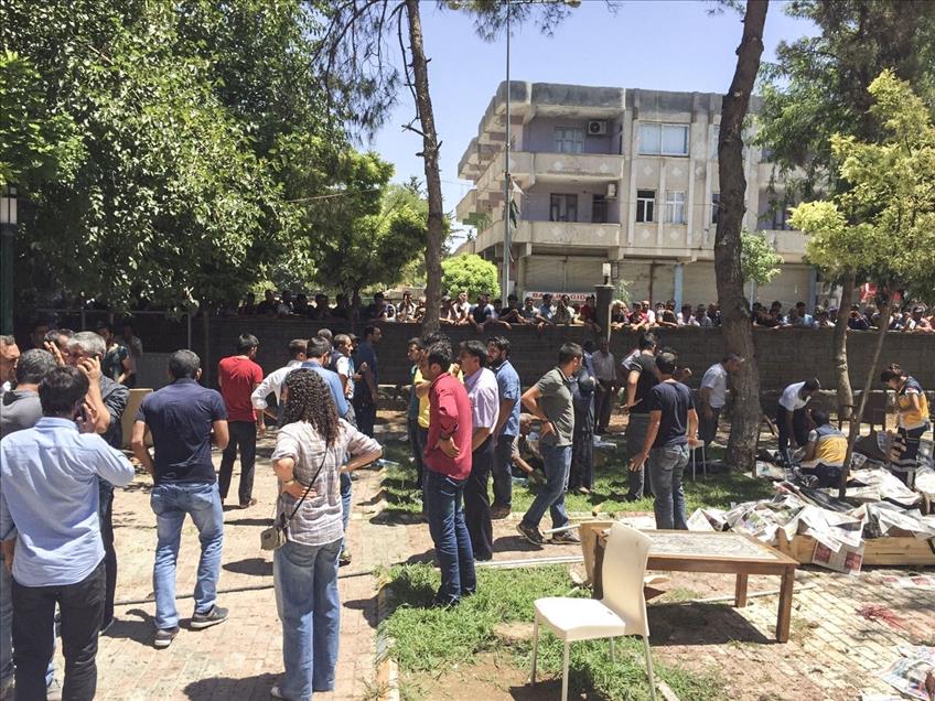 Şanlıurfa'nın Suruç ilçesinde patlama