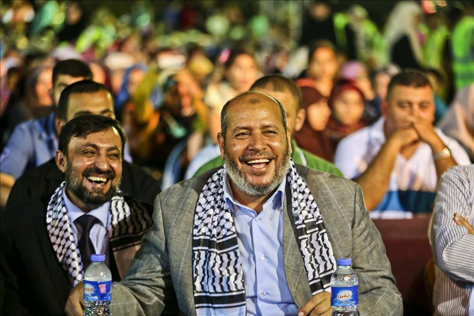 Mass wedding ceremony in Gaza