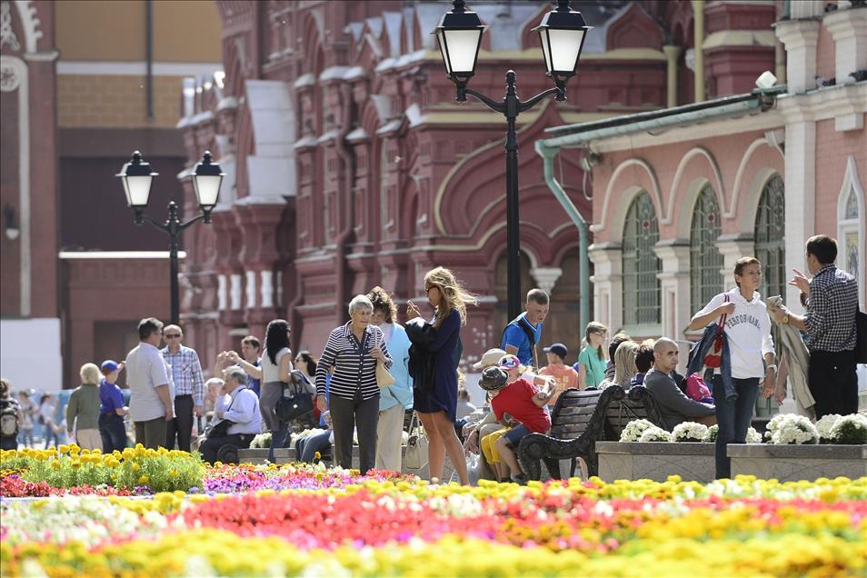 Flower Festival in Moscow