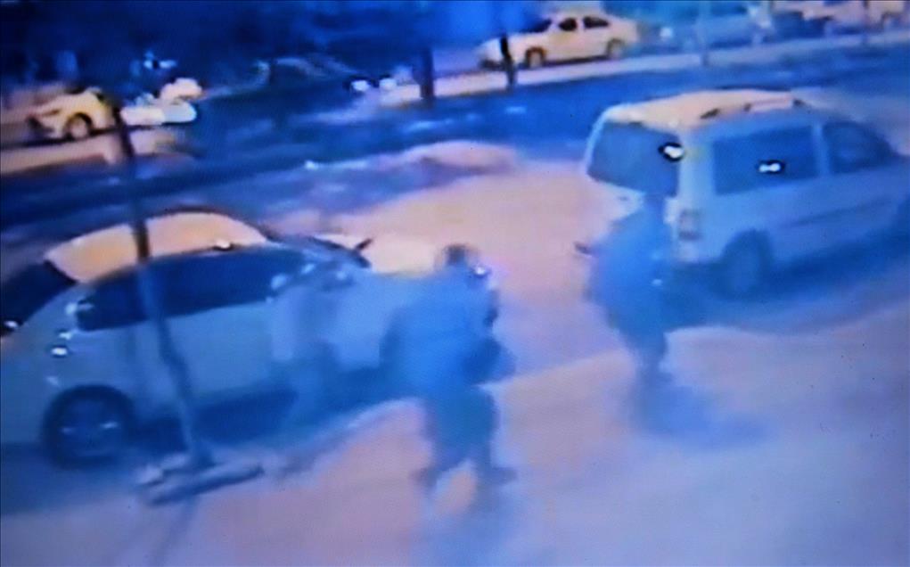 Tatvan'daki terörist saldırılar güvenlik kameralarında
