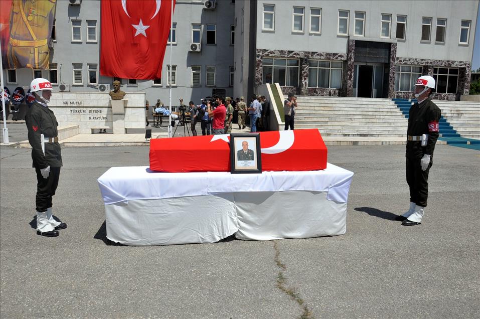 Şehit Binbaşı Arslan Kulaksız için tören düzenlendi