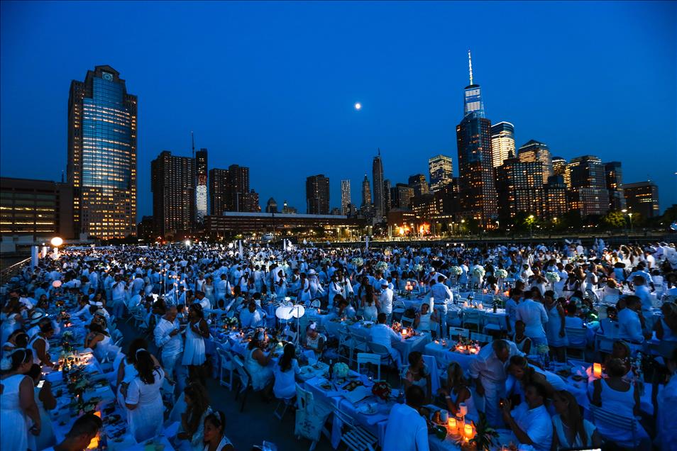 Diner en Blanc in New York