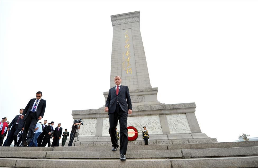Cumhurbaşkanı Erdoğan Çin'de