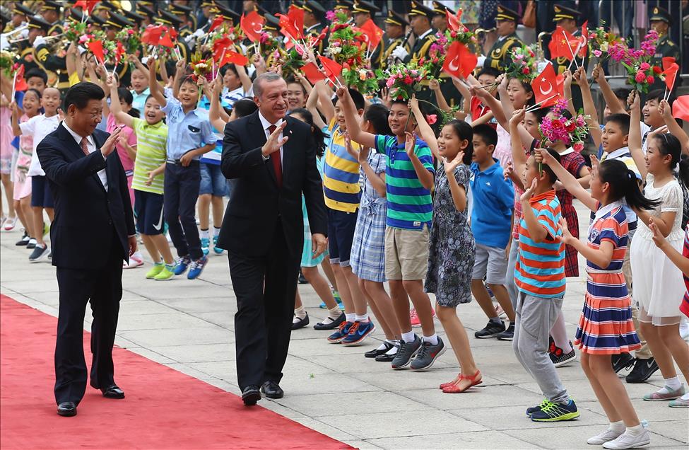 Cumhurbaşkanı Erdoğan Çin'de