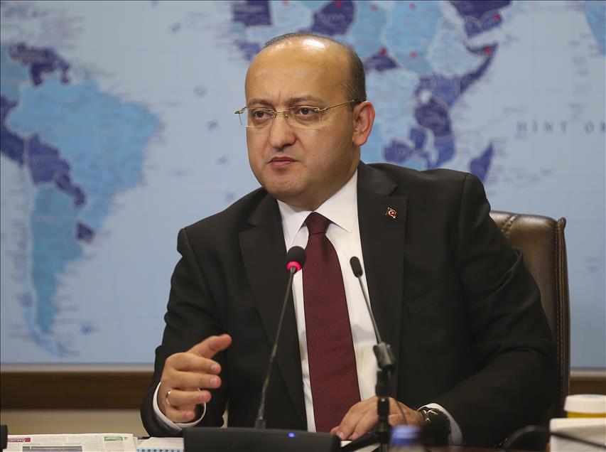 Başbakan Yardımcısı Akdoğan, AA Editör Masası'nda