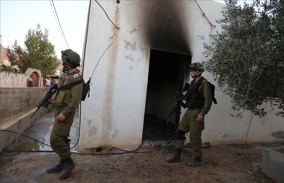 Yahudi yerleşimcilerden, Filistinli ailenin evine saldırı