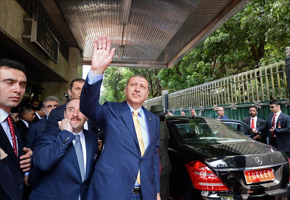 Cumhurbaşkanı Erdoğan, Endoneyza'da