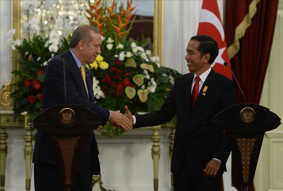 Cumhurbaşkanı Erdoğan, Endonezya'da