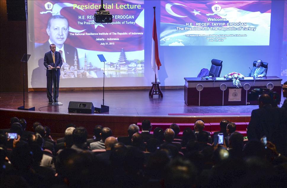 Cumhurbaşkanı Erdoğan, Endonezya'da