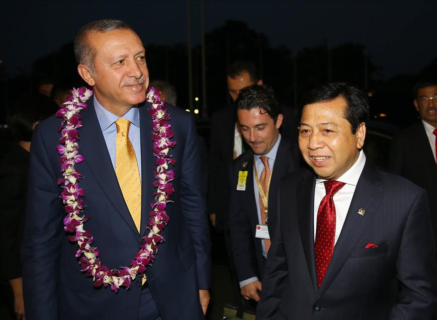 Cumhurbaşkanı Erdoğan, Endonezya'da