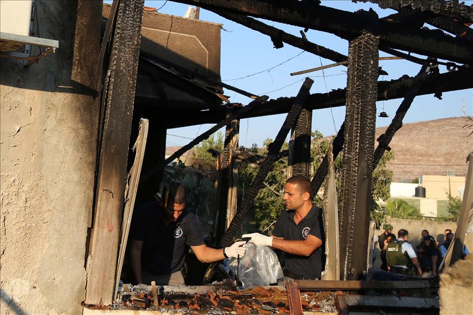 Yahudi yerleşimcilerden, Filistinli ailenin evine saldırı