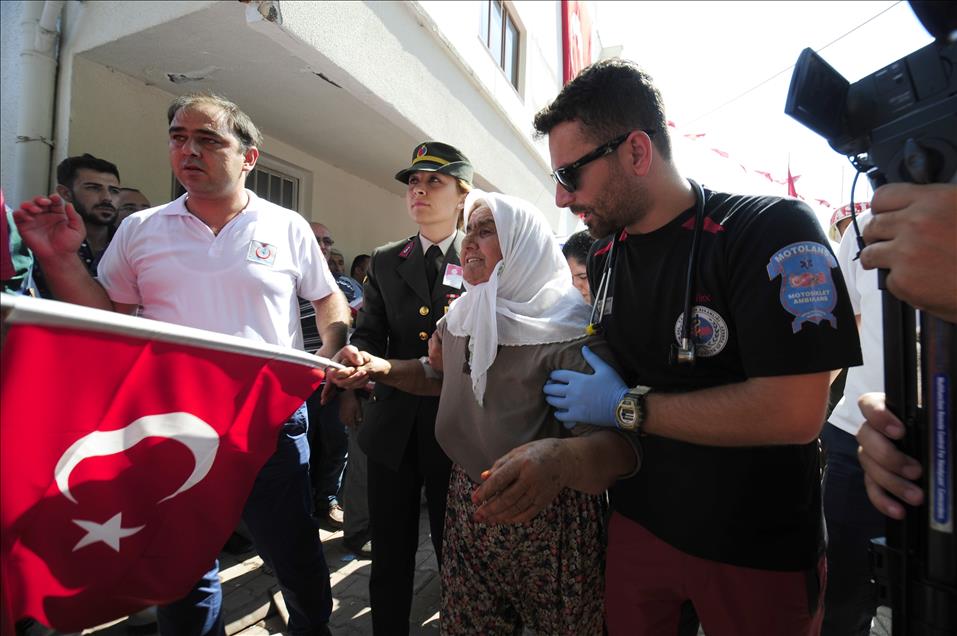 Şehit Jandarma Komando Er Akkabak için tören düzenlendi