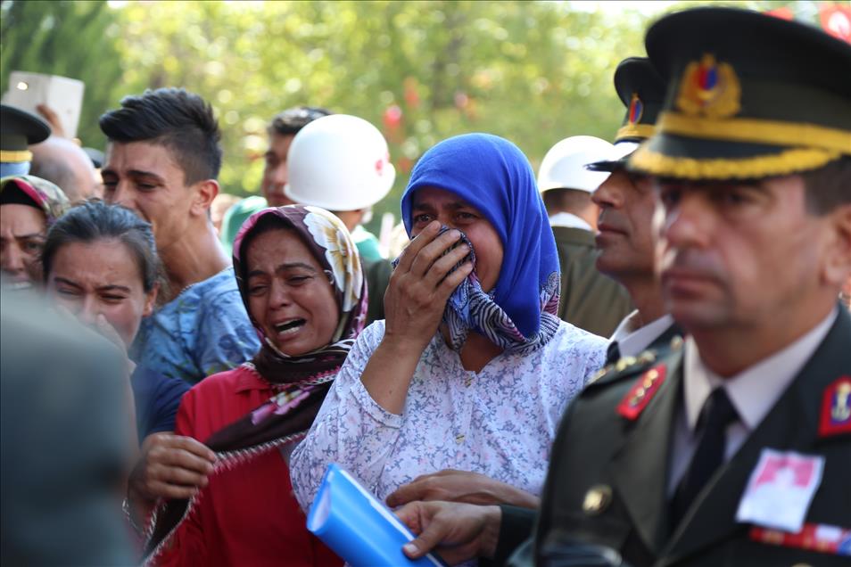 Şehit Jandarma Komando Er Akkabak için tören düzenlendi