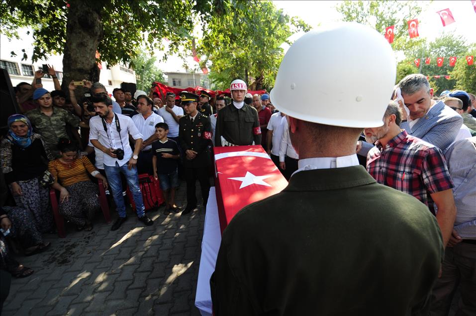 Şehit Jandarma Komando Er Akkabak için tören düzenlendi