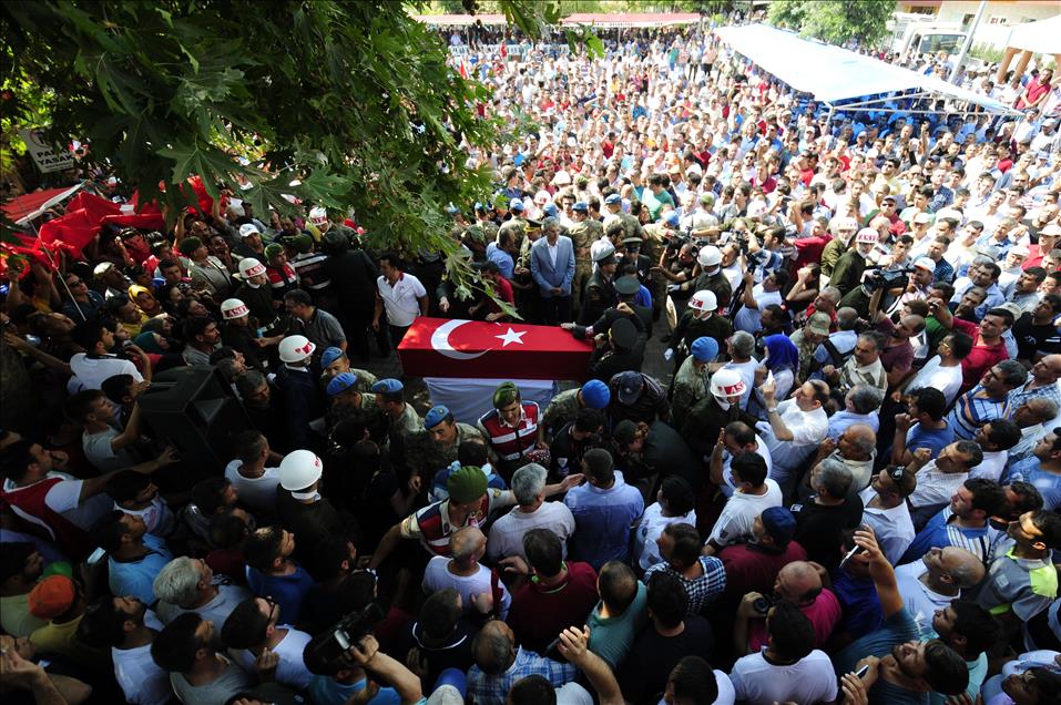 Şehit Jandarma Komando Er Akkabak için tören düzenlendi