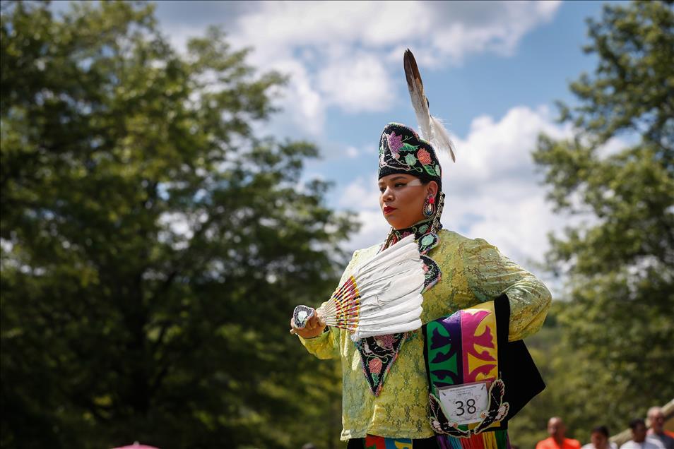 New Yorklu Kızılderililer ''Pow Wow'' festivalinde buluştu
