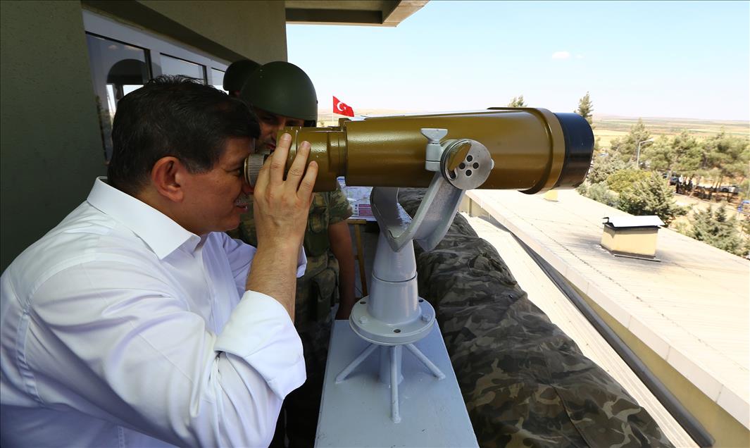 Başbakan Davutoğlu, Kilis'te