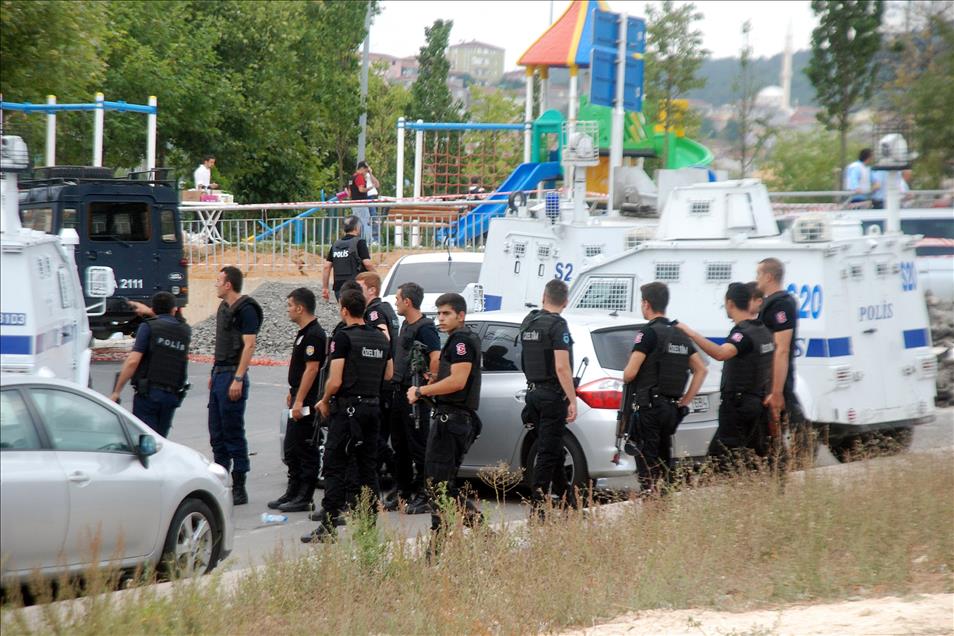 Sultanbeyli'deki polis merkezine saldırı