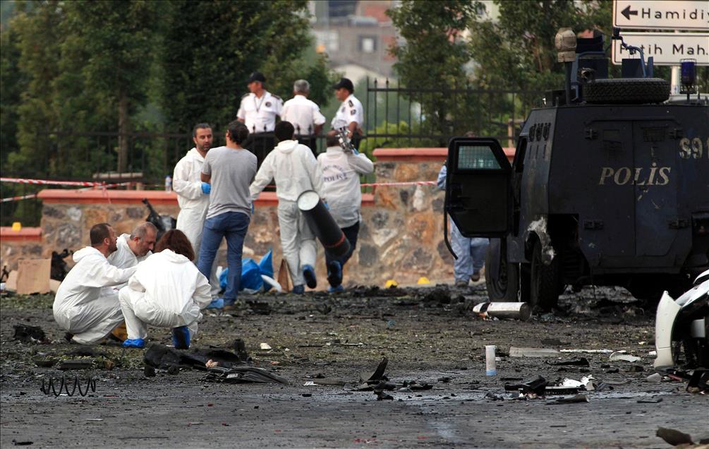 Sultanbeyli'deki polis merkezine saldırı