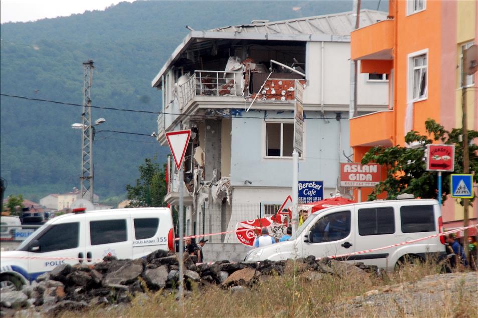 Sultanbeyli'deki polis merkezine saldırı