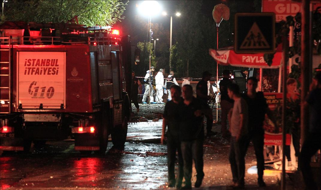 Sultanbeyli'de polis merkezine bombalı saldırı