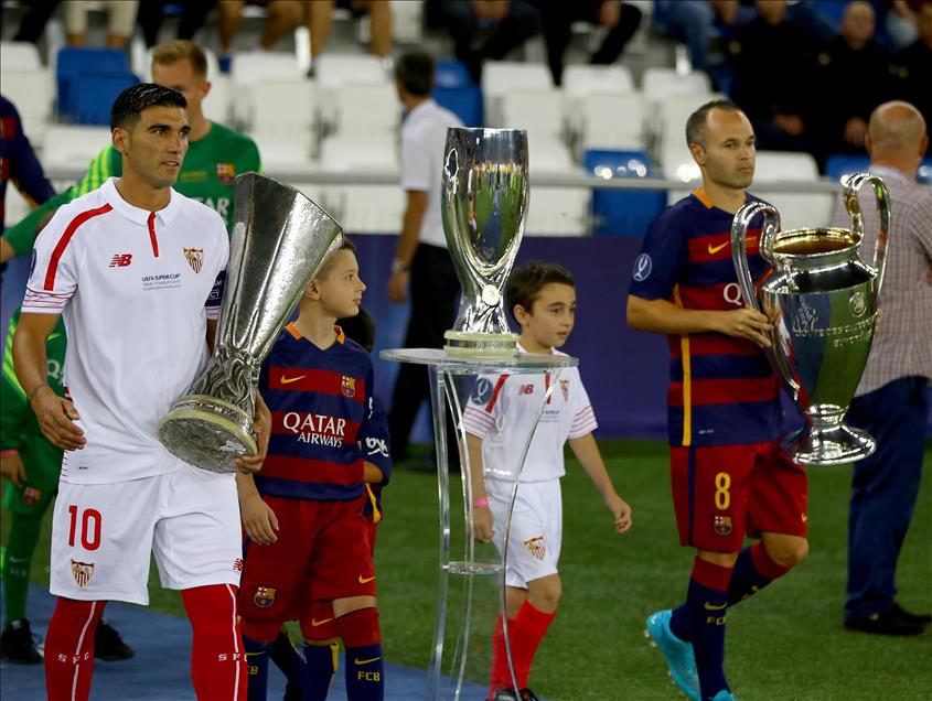 Barcelona v Sevilla - UEFA Super Cup