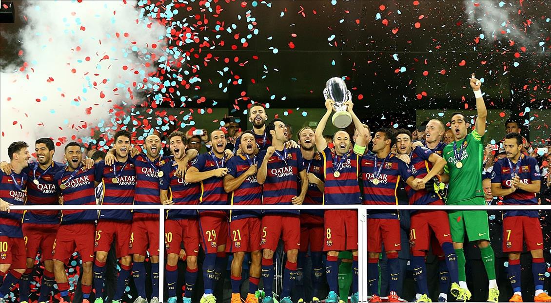 Barcelona v Sevilla - UEFA Super Cup